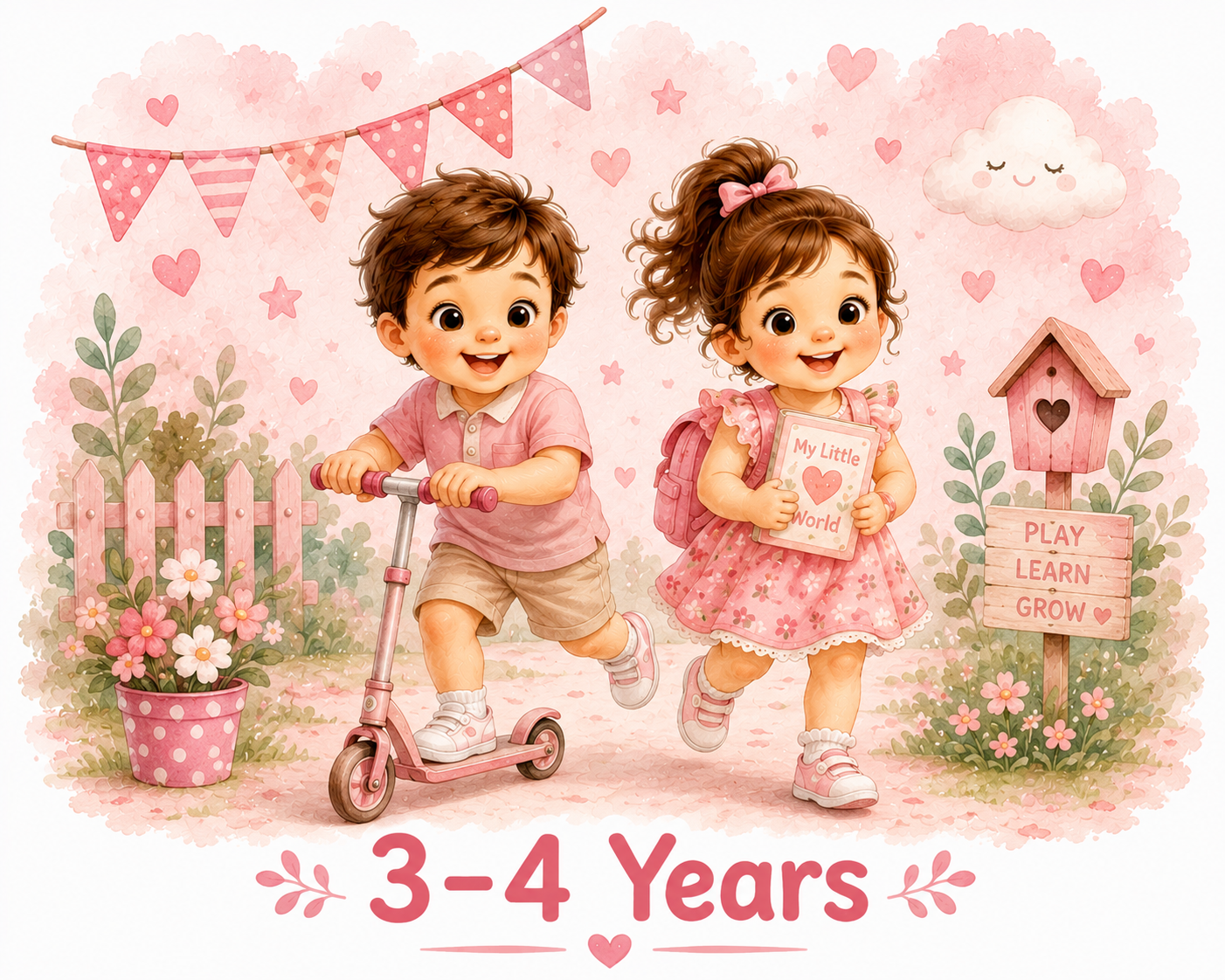 3-4 Years