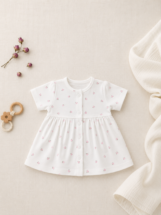 Tiny Petals Baby Dress