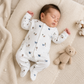 Safari Snuggles Cotton Sleepsuit