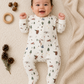 Woodland Whispers Cotton Sleepsuit