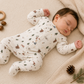 Woodland Whispers Cotton Sleepsuit