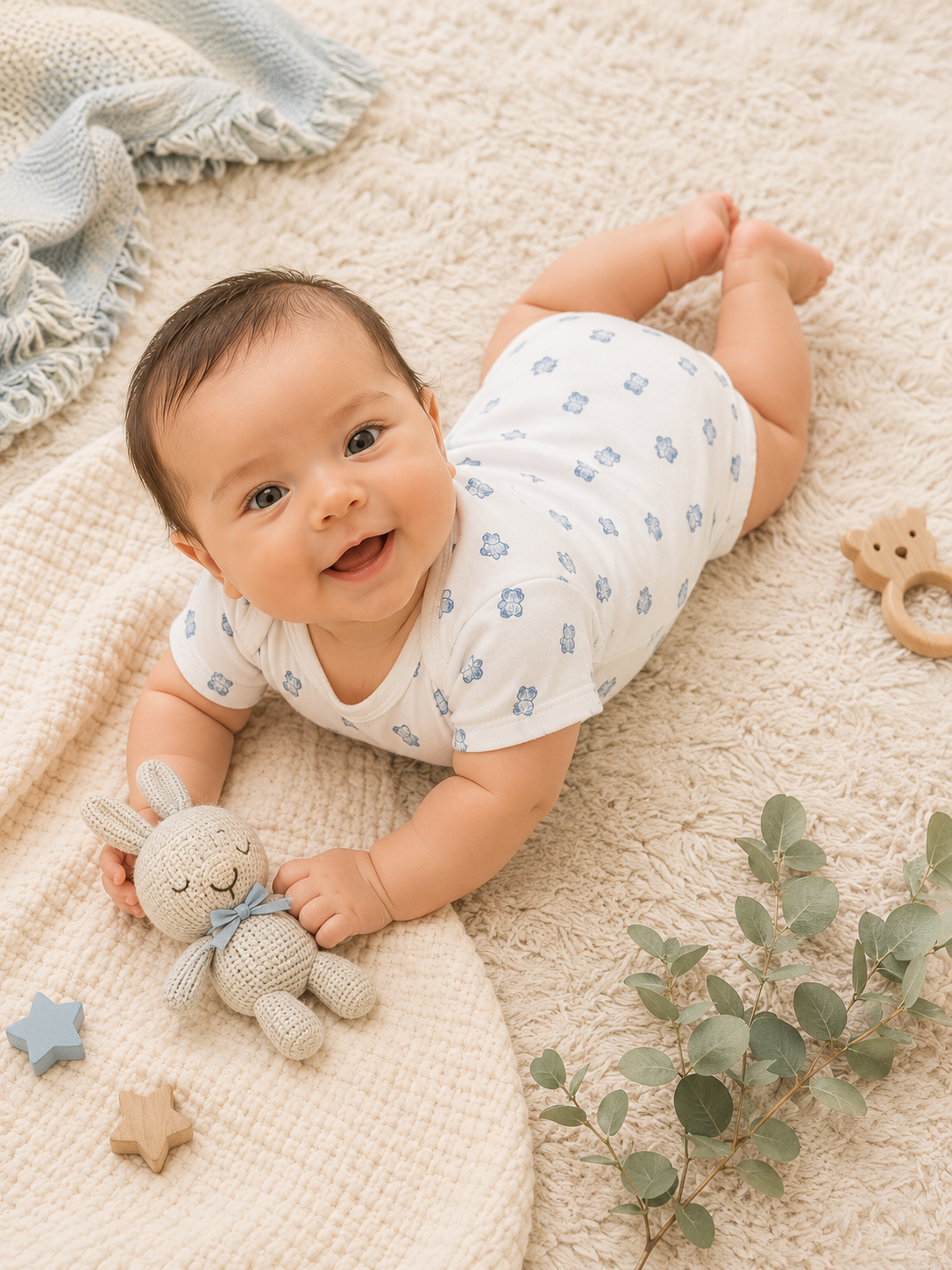 Tiny Teddy Organic Onesie